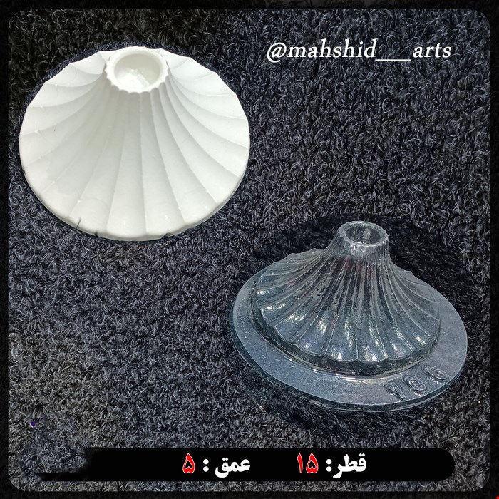 قالب طلقی جا شمعی (پایه) کد 106