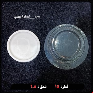 قالب طلقی شفاف مدل گرد قطر 15 کد 17