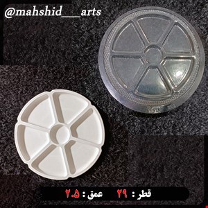 قالب طلقی شفاف مدل اردوخوری گرد کد 332