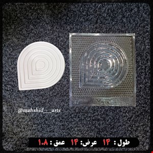 قالب طلقی شفاف مدل جا عودی کد 37