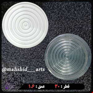 قالب طلقی شفاف مدل سینی کد 68