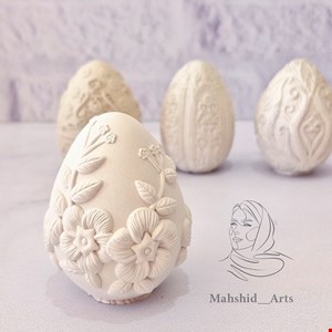 قالب سیلیکونی تخم مرغ گل حجمی