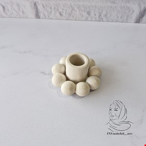 قالب سیلیکونی جای شمع مروارید