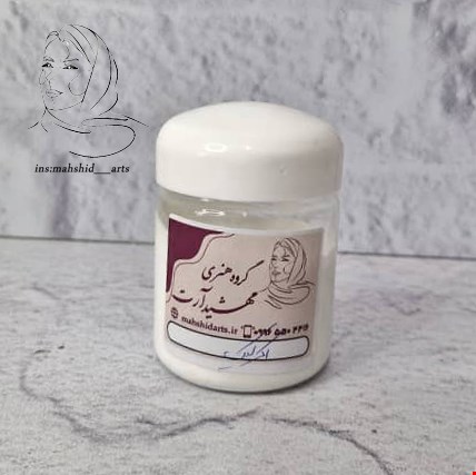 رنگ اکرولیک سفید