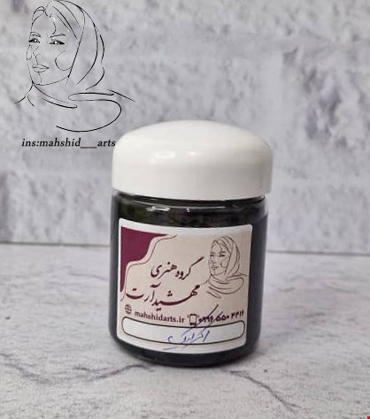 رنگ اکرولیک مشکی