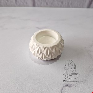 قالب سیلیکونی جای شمع چندضلعی 
